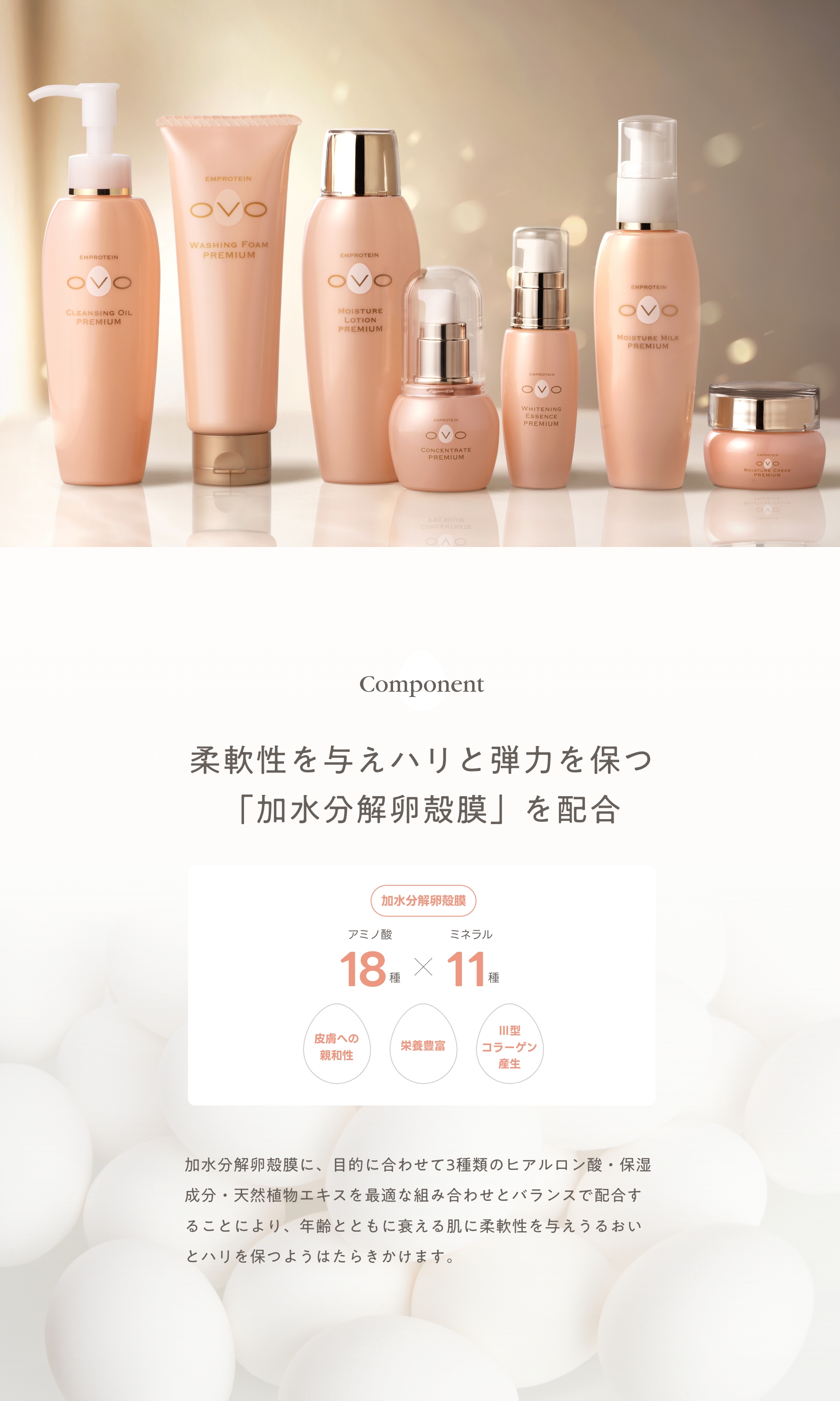 オーヴォ ウォッシングフォームプレミアム│オーヴォ化粧品│OVO化粧品