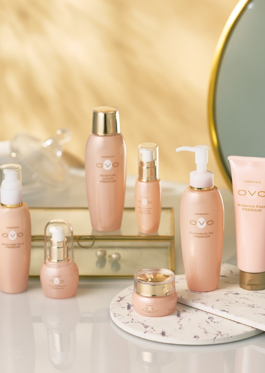 オーヴォ化粧品│OVO化粧品│卵殻膜エキス、卵殻エキス専門の