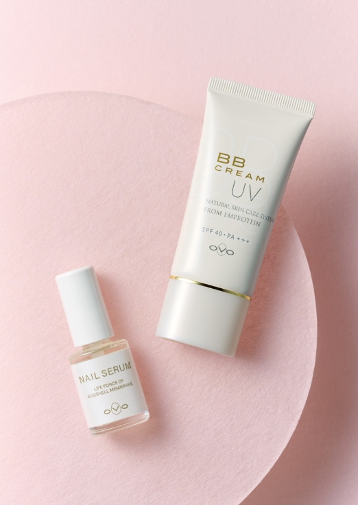 美容品 オーヴォ化粧品│OVO化粧品│卵殻膜エキス、卵殻エキス専門の